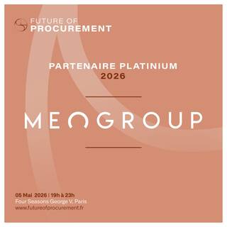 meogroup partenaire platinum future of procurement