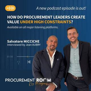 Découvrez notre série de podcasts “Procurement Room” !